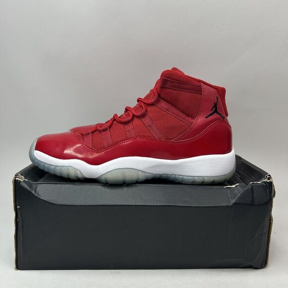 Nike Air Jordan 11 XI Retro GS “Win Like 96/Gym Red” 2023 - Picture 6 of 8